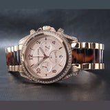 Buy Shop Michael Kors Blair Rose Gold Dial Two Tone Steel Strap Watch For Women - MK5859 USA Online