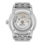Buy Shop Mido Baroncelli Ii Automatic Black Dial Silver Steel Strap Watch For Men - M8600.4.18.1 USA Online