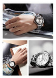 Buy Shop Tissot Seastar 1000 Powermatic 80 Silver Dial Silver Steel Strap Watch For Men - T120.407.11.031.00 USA Online