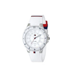 Buy Shop Tommy Hilfiger K2 White Dial White Rubber Strap Watch for Women - 1781306 USA Online