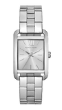 Buy Shop Michael Kors Monroe Three Hand Silver Dial Silver Steel Strap Watch for Women - MKO1033 USA Online