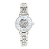Buy Shop Emporio Armani Meccanico Mother of Pearl Dial Silver Steel Strap Watch For Women - AR1991 USA Online