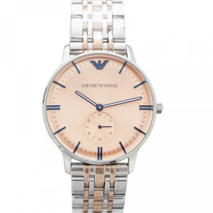 Buy Shop Emporio Armani Classic Beige Dial Two Tone Steel Strap Watch for Men - AR2070 USA Online