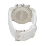 Buy Shop Emporio Armani Classic Chronograph White Dial White Rubber Strap Watch For Men - AR1054 USA Online