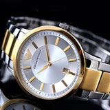 Buy Shop Emporio Armani Renato Silver Dial Two Tone Steel Strap Watch For Men - AR2449 USA Online
