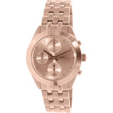 Buy Shop Marc Jacobs Peeker Chronograph Rose Gold Dial Rose Gold Steel Strap Watch for Women - MBM3394 USA Online