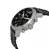 Buy Shop Fossil Pilot 54 Chronograph Black Dial Black Leather Strap Watch for Men - FS5181 USA Online