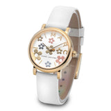 Buy Shop Marc Jacobs Roxy White Dial White Leather Strap Watch for Women - MJ1607 USA Online