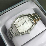 Buy Shop Fossil Wallace Silver Dial Silver Steel Strap Watch for Women - ES3174 USA Online
