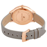 Buy Shop Swarovski Octea Nova Grey Dial Grey Leather Strap Watch for Women - 5295326 USA Online