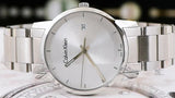 Buy Shop Calvin Klein City Chronograph Silver Dial Silver Steel Strap Watch for Men - K2G2G14X USA Online