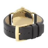 Buy Shop Marc Jacobs Fergus White Dial Black Leather Strap Watch for Men - MBM5081 USA Online