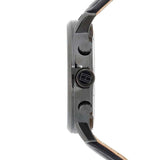 Buy Shop Tommy Hilfiger Aden Chronograph Black Dial Black Leather Strap Watch for Men - 1791310 USA Online