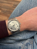 Buy Shop Guess Connoisseur Silver Dial Silver Steel Strap Watch for Men - GW0265G6 USA Online