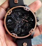 Buy Shop Diesel Mr Daddy 2.0 Chronograph Black Dial Black Steel Strap Watch For Men - DZ7400 USA Online
