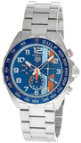 Buy Shop Tag Heuer Formula 1 Gulf Edition Chronograph Blue Dial Silver Steel Strap Watch for Men - CAZ101AT.BA0842 USA Online