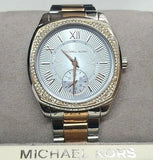 Buy Shop Michael Kors Bryn Quartz Blue Dial Two Tone Steel Strap Watch For Women - MK6136 USA Online