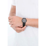 Buy Shop Emporio Armani Interchangeable Black Dial Black Steel Strap Watch For Men - AR80021 USA Online