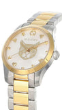 Buy Shop Gucci G Timeless Quartz Mother of Pearl Dial Two Tone Steel Strap Watch For Women - YA1265012 USA Online