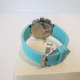 Buy Shop Michael Kors Sidney Multifunction Analog White Dial Turquoise Silicone Strap Watch For Women - MK7246 USA Online