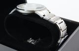 Emporio Armani Renato Quartz Silver Dial Silver Steel Strap Watch For Men - AR11189