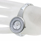 Swarovski Crystalline Pure Silver Dial Silver Steel Strap Watch for Women - 5269256