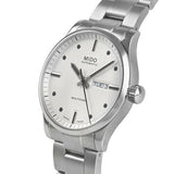 Mido Multifort Automatic Silver Dial Silver Steel Strap Watch For Men - M005.430.11.031.80