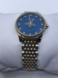Buy Shop Gucci G Timeless Quartz Blue Dial Two Tone Steel Strap Watch For Women - YA1265029 USA Online