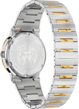 Buy Shop Versace Hellenyium Quartz Green Dial Silver Steel Strap Watch For Men - VEVK00420 USA Online