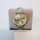 Buy Shop Michael Kors Addyson Quartz Gold Dial Gold Leather Strap Watch for Women - MK2952 USA Online