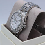 Buy Shop Michael Kors Camille Crystals Quartz Silver Dial Silver Steel Strap Watch for Women - MK6993 USA Online