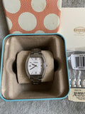 Buy Shop Fossil Wallace Silver Dial Silver Steel Strap Watch for Women - ES3174 USA Online
