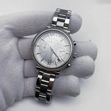 Buy Shop Michael Kors Sofie Quartz Silver Dial Silver Steel Strap Watch For Women - MK6575 USA Online