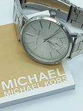 Buy Shop Michael Kors Jaryn Quartz Silver Dial Silver Steel Strap Watch For Women - MK3499 USA Online