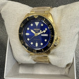 Buy Shop Seiko 5 Sports US Special Edition Automatic Blue Dial Gold Steel Strap Watch For Men - SRPK20 USA Online