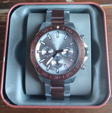 Buy Shop Fossil Bannon Multifunction Brown Dial Two Tone Steel Strap Watch for Men - BQ2502 USA Online