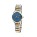 Buy Shop Gucci G Timeless Quartz Blue Dial Two Tone Steel Strap Watch For Women - YA1265029 USA Online