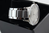 Emporio Armani Renato Quartz Silver Dial Silver Steel Strap Watch For Men - AR11189