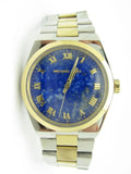 Buy Shop Michael Kors Channing Blue Dial Two Tone Steel Strap Watch For Women - MK5893 USA Online