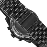 Buy Shop Michael Kors Cunningham Chronograph Black Dial Black Steel Strap Watch For Men - MK8965 USA Online