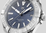 Tag Heuer Aquaracer Blue Dial Silver Steel Strap Watch for Women - WBD131D.BA0748