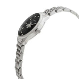 Gucci G Timeless Quartz Black Dial Silver Steel Strap Watch For Women - YA1265020