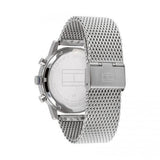 Buy Shop Tommy Hilfiger Harrison Quartz Grey Dial Silver Mesh Bracelet Watch for Men - 1790877 USA Online