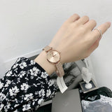 Buy Shop Emporio Armani Gianni T Bar Quartz Rose Gold Dial Rose Gold Steel Strap Watch For Women - AR11342 USA Online