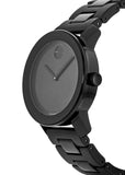 Buy Shop Movado Bold Black Dial Black Steel Strap Watch For Men - 3600047 USA Online