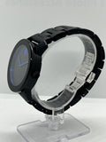 Buy Shop Movado Bold TR90 Black Dial Black Leather Strap Watch For Men - 3600307 USA Online