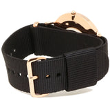 Buy Shop Daniel Wellington Classic Cornwall Black Dial Black Nylon Strap Watch For Women - DW00100148 USA Online