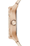 Buy Shop Guess Duchees Quartz Rose Gold Dial Rose Gold Steel Strap Watch For Women - GW0558L3 USA Online
