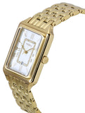 Fossil Raquel Three Hand Mother of Pearl Dial Gold Steel Strap Watch For Women - ES5304