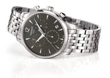 Buy Shop Tissot T Classic Tradition Chronograph Black Dial Silver Steel Strap Watch For Men - T063.617.11.057.00 USA Online